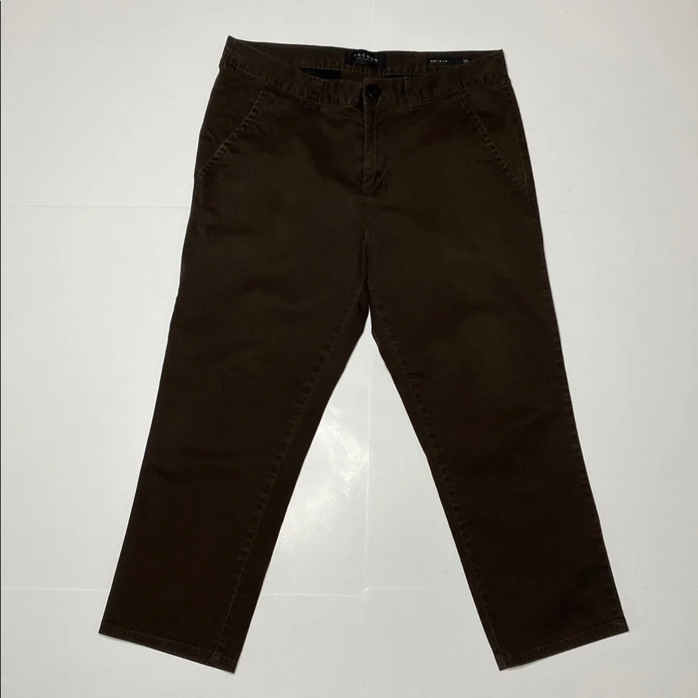 PacSun Cropped Dark Brown Chinos